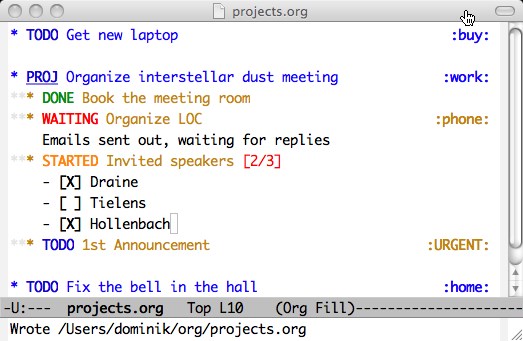 Org mode alternatives for mac