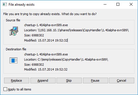 ultracopier copy file over network