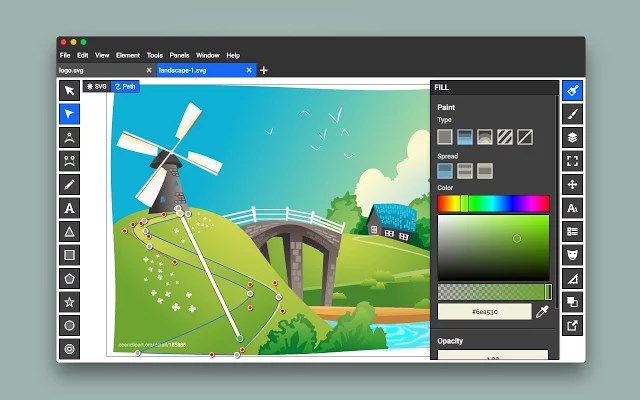 open source svg editor mac