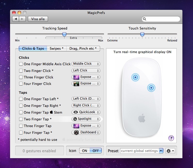 magicprefs installation on mac