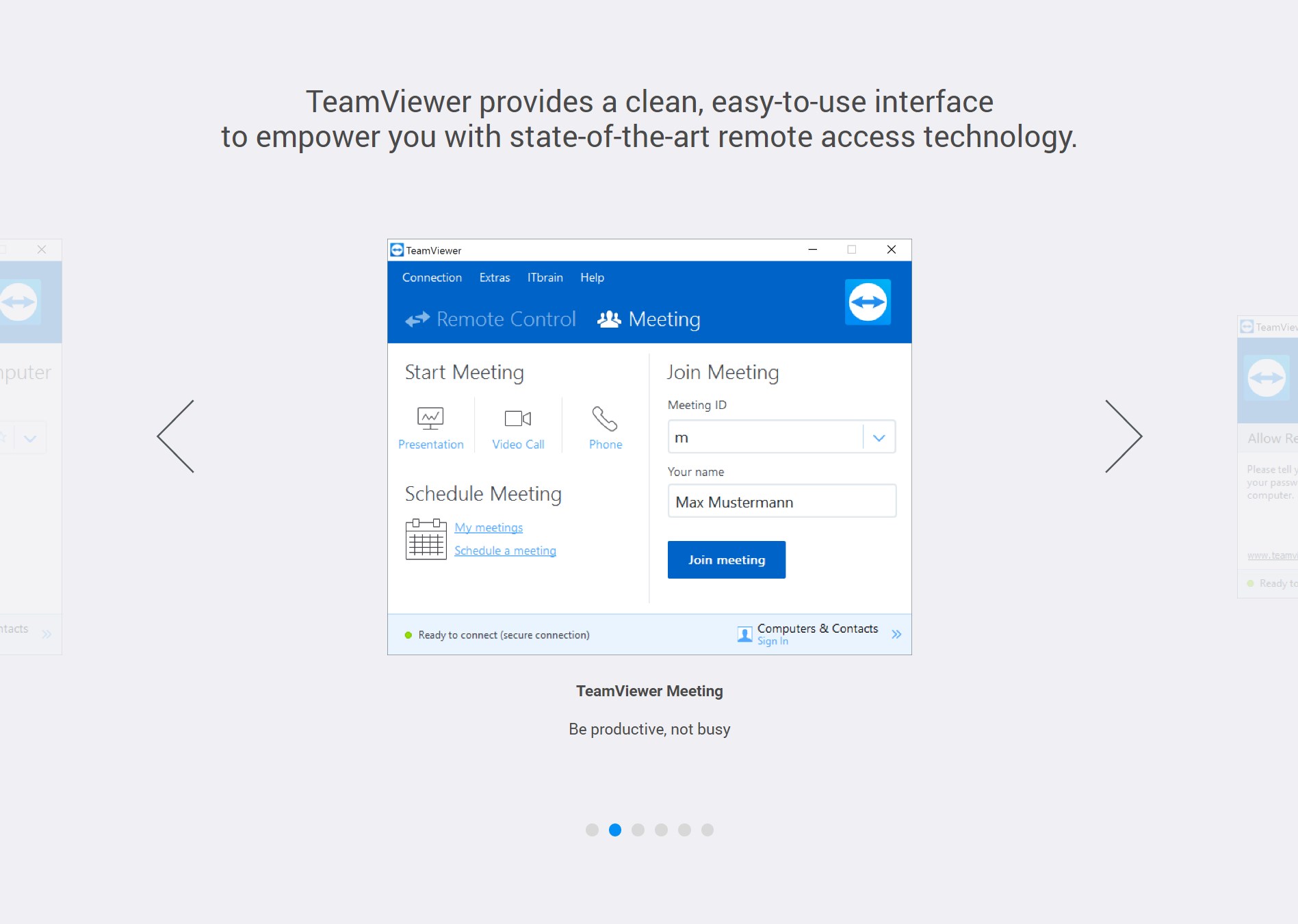 teamviewer web client login
