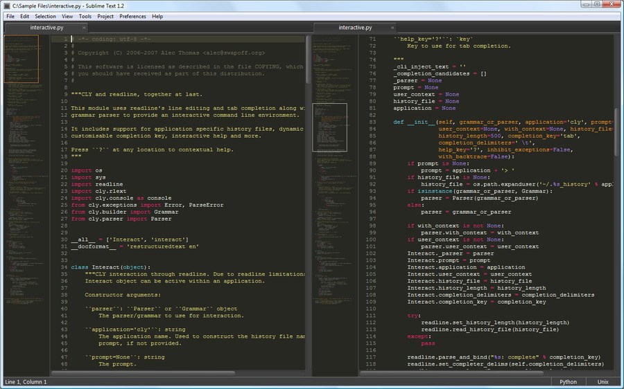 sublime text