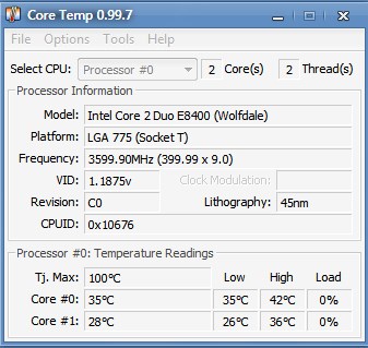 free Core Temp 1.18.1 for iphone download