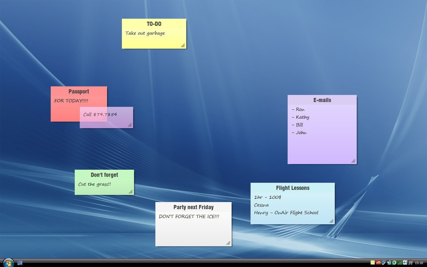 sticky notes app for windows 7