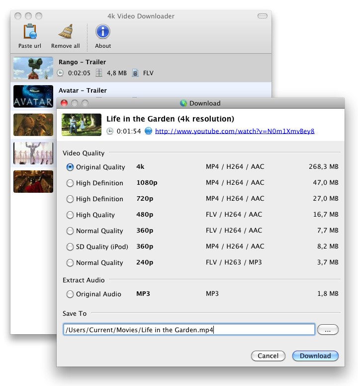 alternatives to 4k video downloader mac