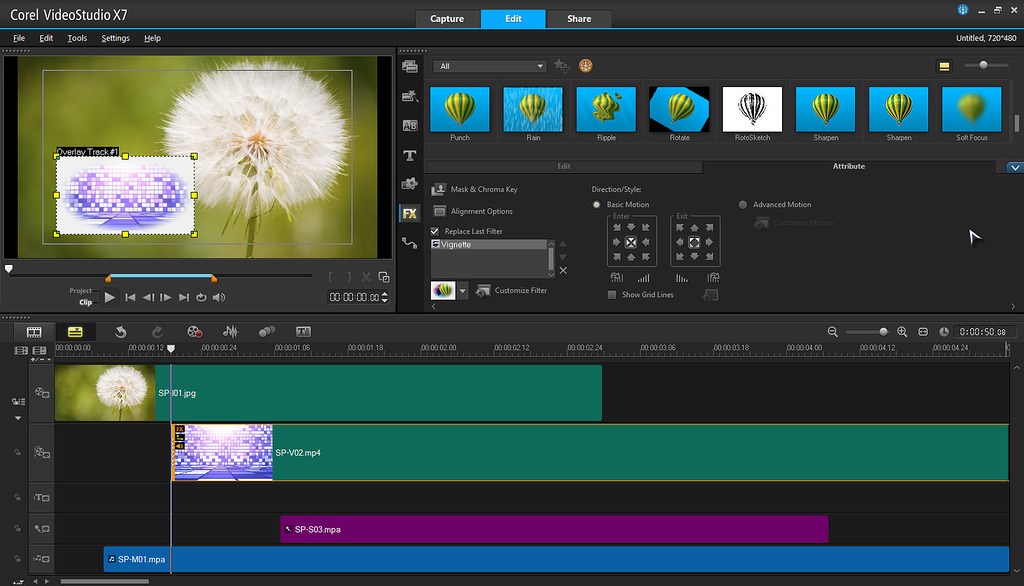 corel vs adobe video editing